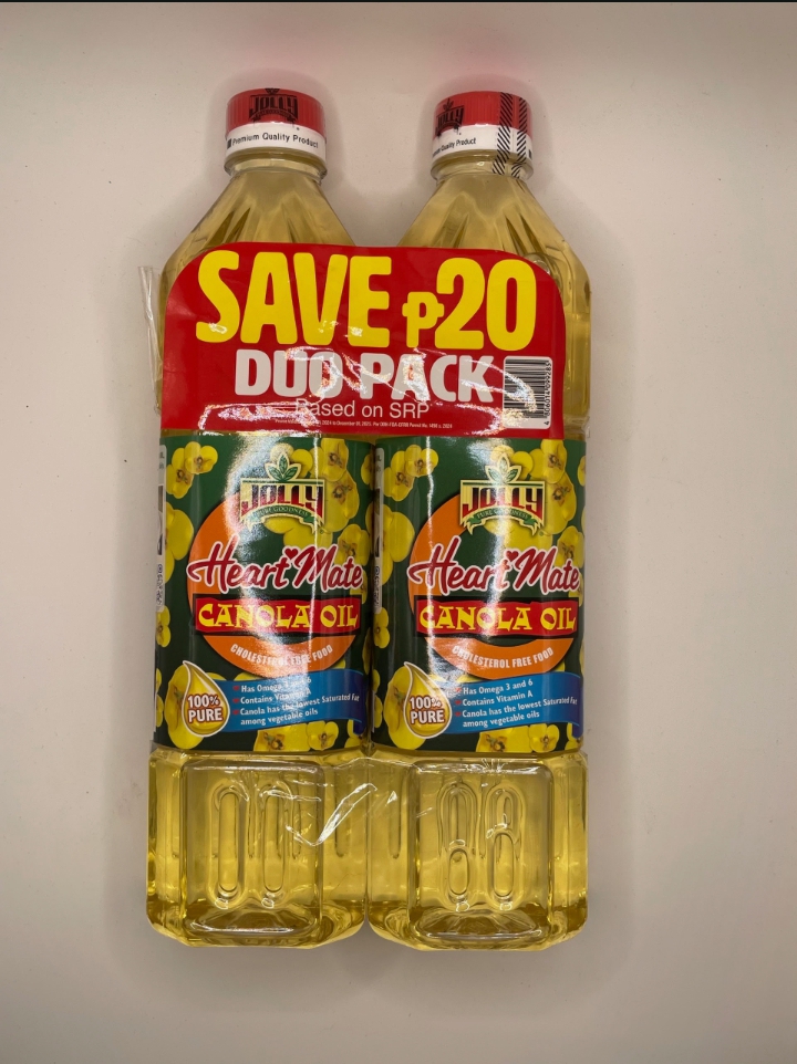 Jolly Heart Mate Canola Oil